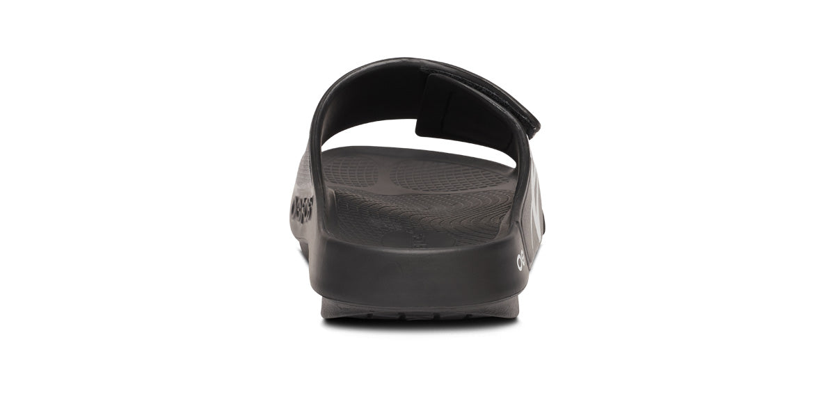 BAUER/OOFOS Men's OOahh Sport Flex Sandal – Black